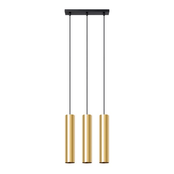 Pendant Lamp Lagos 3 Polished Gold