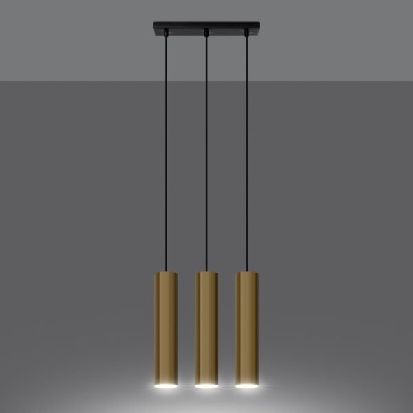 Pendant Lamp Lagos 3 Polished Gold - Image 3