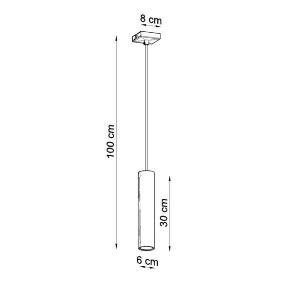 Pendant Lamp Lagos 1 Chrome - Image 5