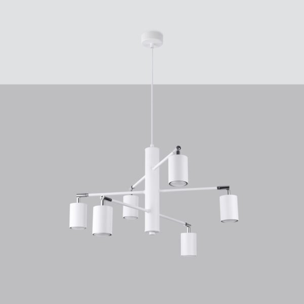 Chandelier Lemmi 6 White - Image 2