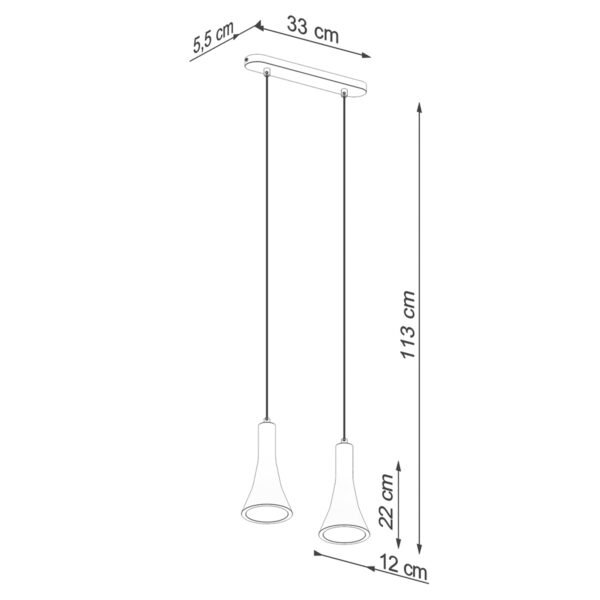Pendant Lamp Rea 2 Concrete - Image 5