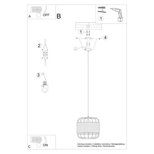 Pendant Lamp Fost - Image 6