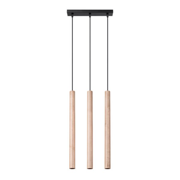 Pendant Lamp Pastelo 3l Wood