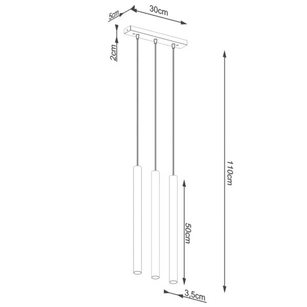 Pendant Lamp Pastelo 3l Wood - Image 5