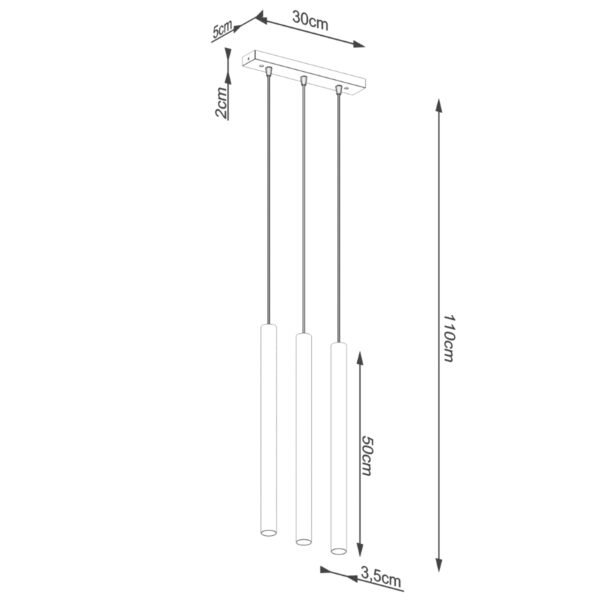 Pendant Lamp Pastelo 3l Concrete - Image 5