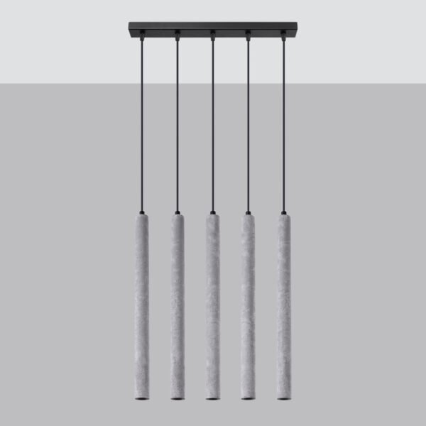 Pendant Lamp Pastelo 5l Concrete - Image 2