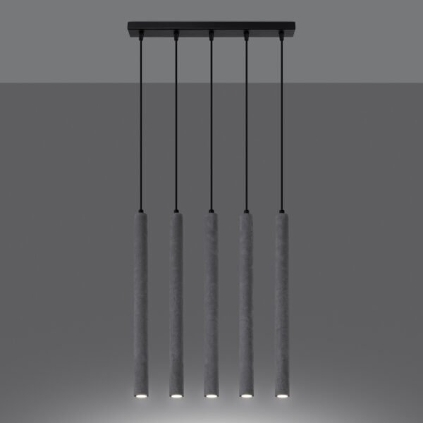 Pendant Lamp Pastelo 5l Concrete - Image 3