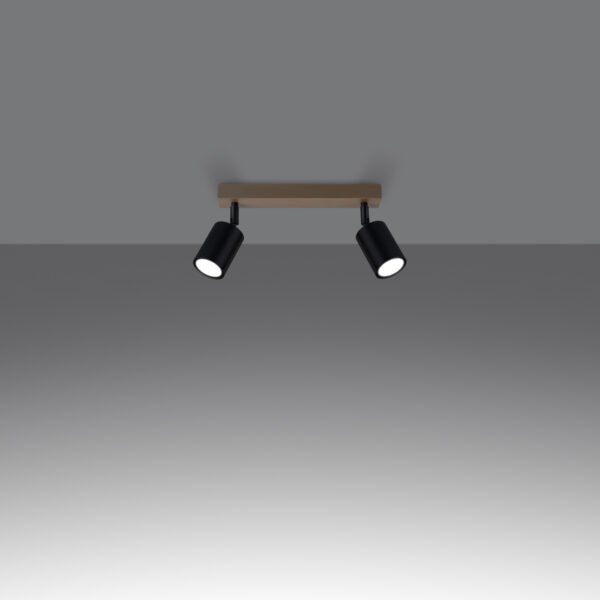 Ceiling Lamp Verdo 2 Black - Image 3