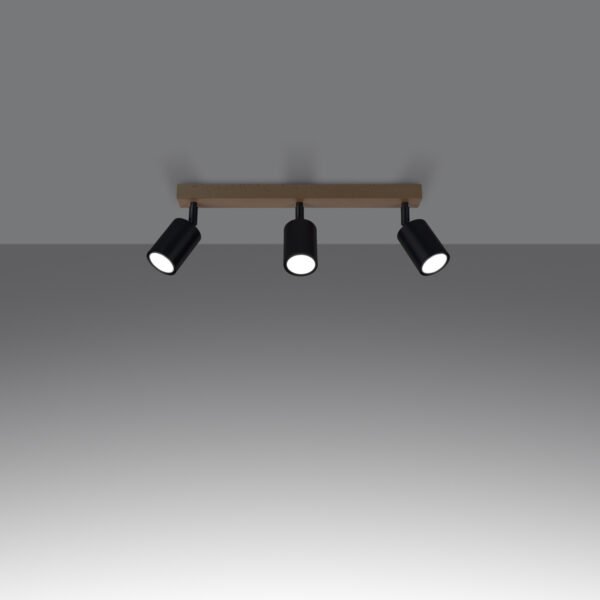 Ceiling Lamp Verdo 3l Black - Image 3