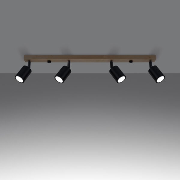 Ceiling Lamp Verdo 4 Black - Image 3