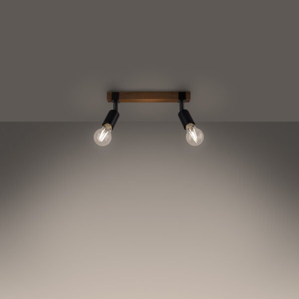 Ceiling Lamp Zuca 2 Black - Image 3