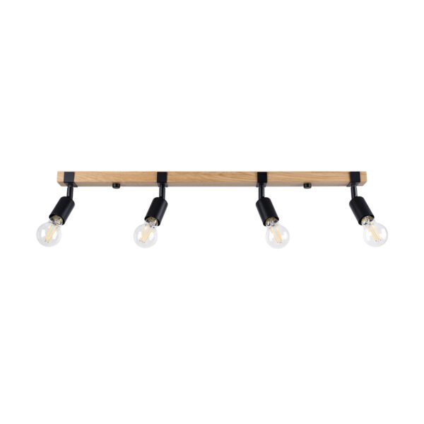 Ceiling Lamp Zuca 4 Black