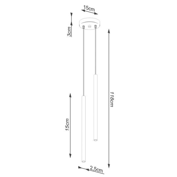 Pendant Lamp Pastelo 2 White - Image 5