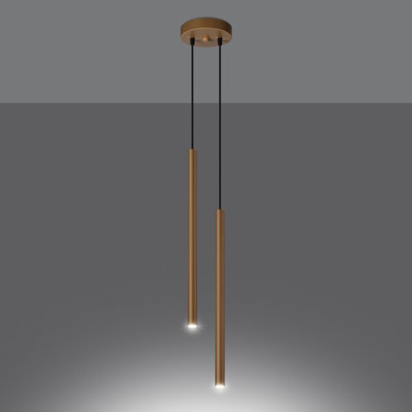 Pendant Lamp Pastelo 2 Gold Multi Pendants Modern Designer Lights