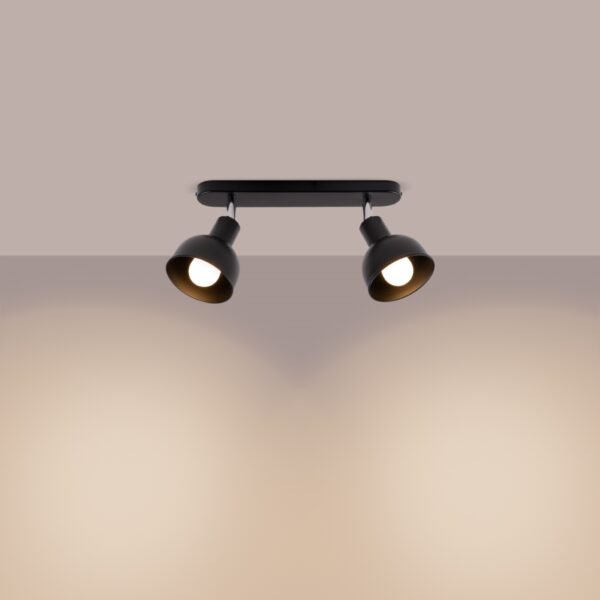 Ceiling Lamp Elba 2 Black - Image 3