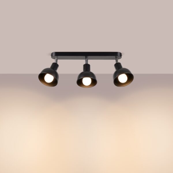 Ceiling Lamp Elba 3 Black - Image 3