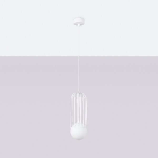 Pendant Lamp Brina 1 White - Image 2