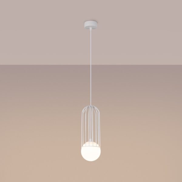 Pendant Lamp Brina 1 White - Image 3