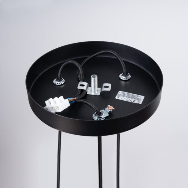 Pendant Lamp Arche 3p Black - Image 4