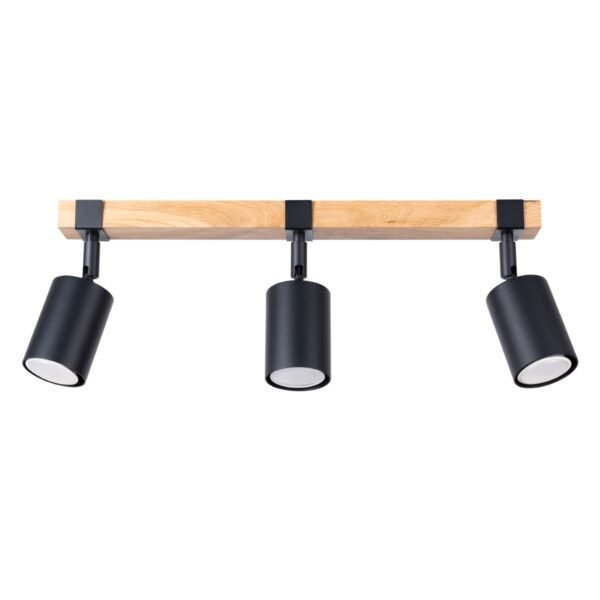 Ceiling Lamp Fager 3 Black