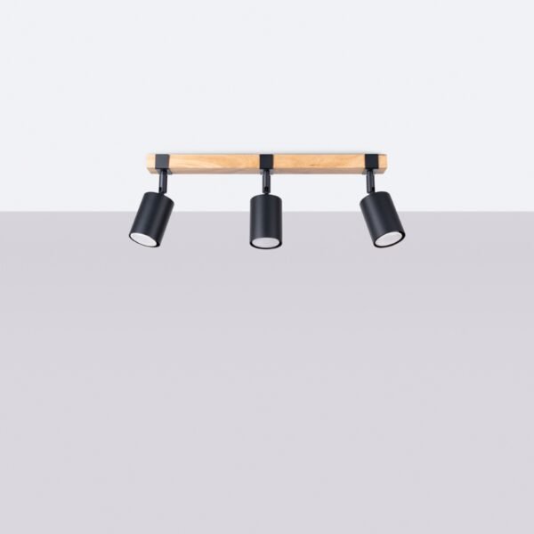 Ceiling Lamp Fager 3 Black - Image 2