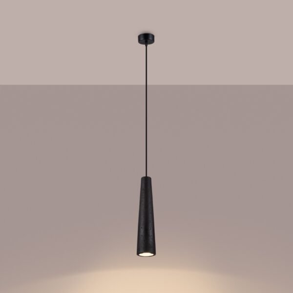 Pendant Lamp Electra Black Concrete - Image 3