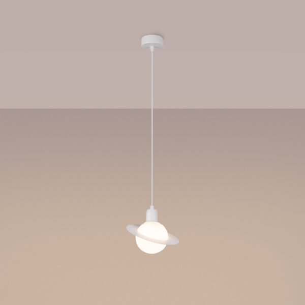 Pendant Lamp Hyperion 1 White - Image 3