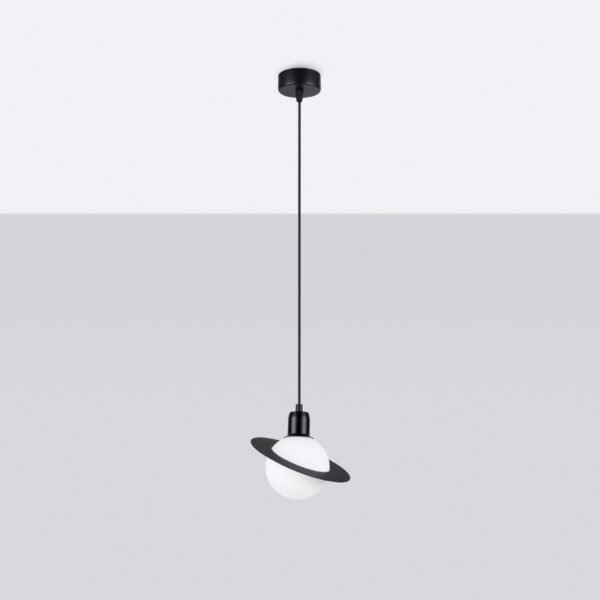 Pendant Lamp Hyperion 1 Black - Image 2