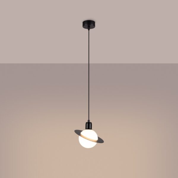 Pendant Lamp Hyperion 1 Black - Image 3