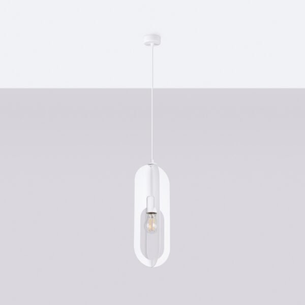 Pendant Lamp Nicus 1 White - Image 2