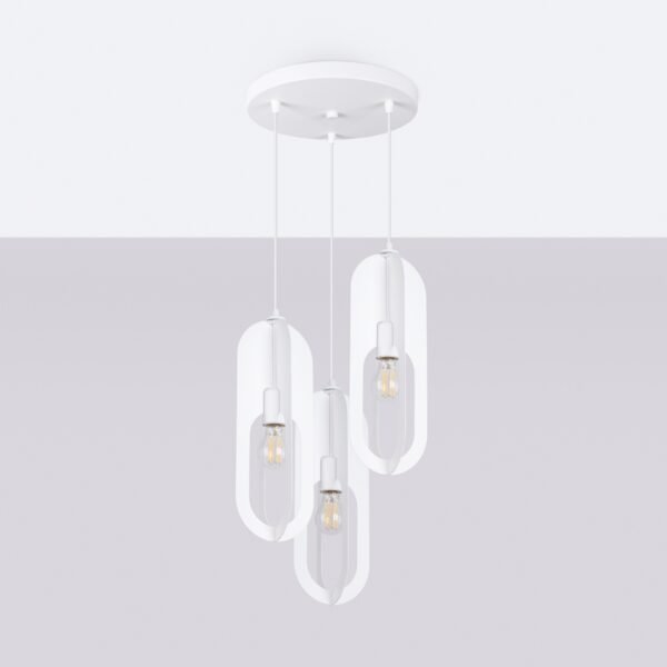 Pendant Lamp Nicus 1 White - Image 2