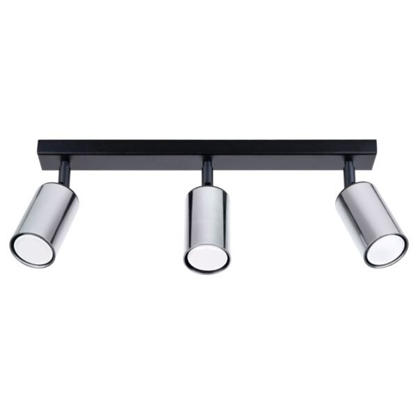 Ceiling Lamp Winx 3 Black/chrome