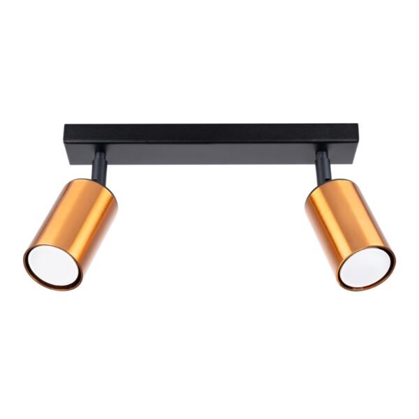 Ceiling Lamp Winx 2 Black/cooper