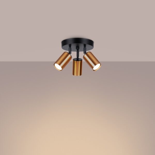 Ceiling Lamp Winx 3p Black/cooper - Image 3