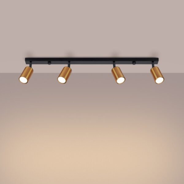 Ceiling Lamp Winx 4l Black/cooper - Image 3