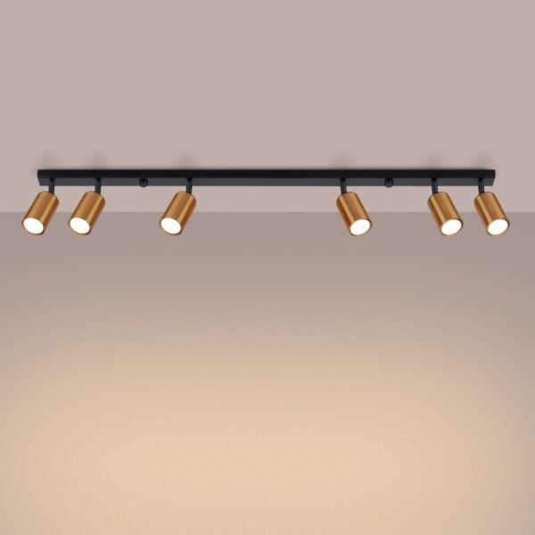 Ceiling Lamp Winx 6l Black/cooper - Image 3