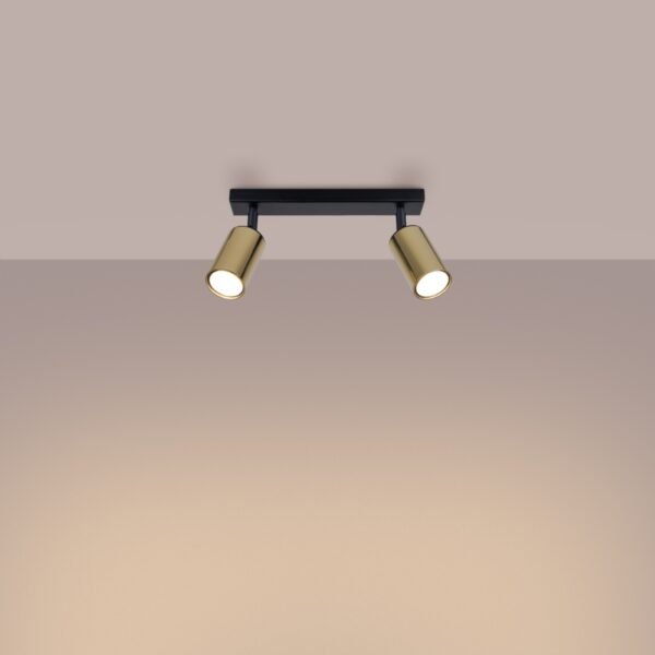 Ceiling Lamp Winx 2 Black/gold - Image 3