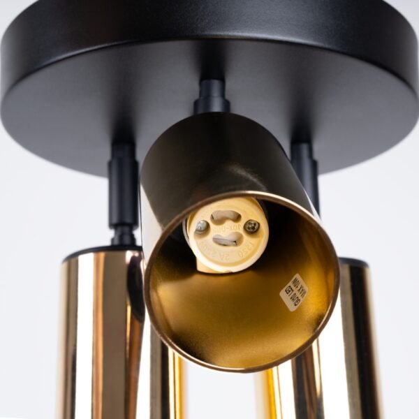Ceiling Lamp Winx 3p Black/gold - Image 5
