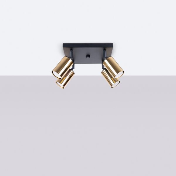 Ceiling Lamp Winx 4 Black/gold - Image 2