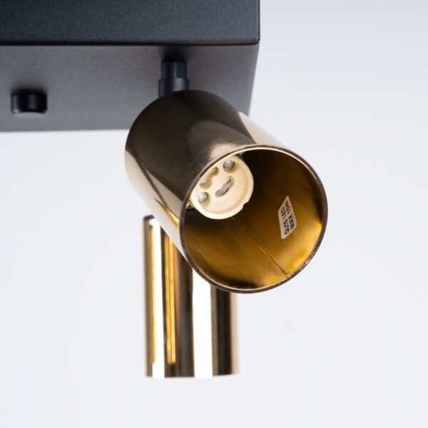 Ceiling Lamp Winx 4 Black/gold - Image 5