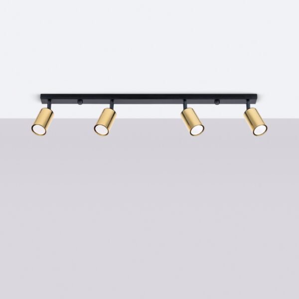 Ceiling Lamp Winx 4l Black/gold - Image 2