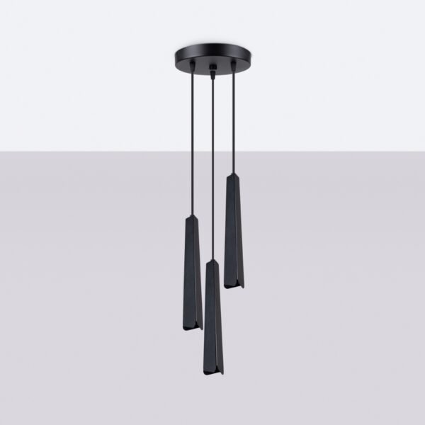Pendant Lamp Prysm 3p Black - Image 2
