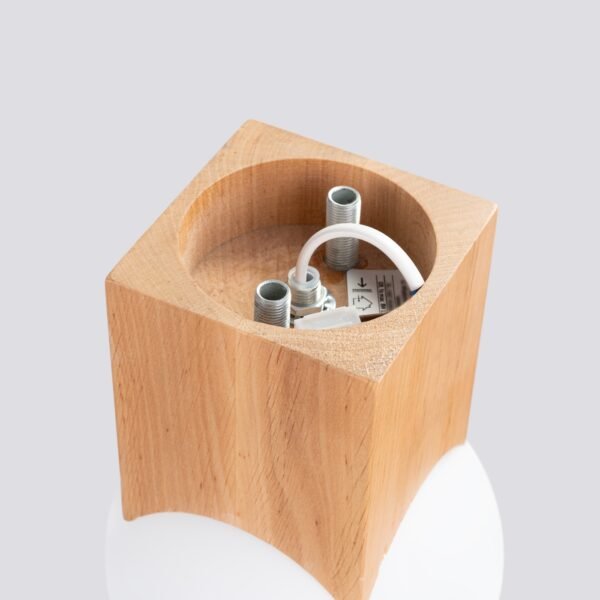 Ceiling Lamp Solis Natural Wood - Image 4