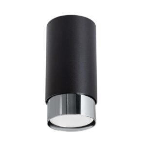 Ceiling Lamp Nero 12,5 Black/chrom