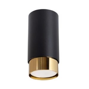 Ceiling Lamp Nero 12,5 Black/gold