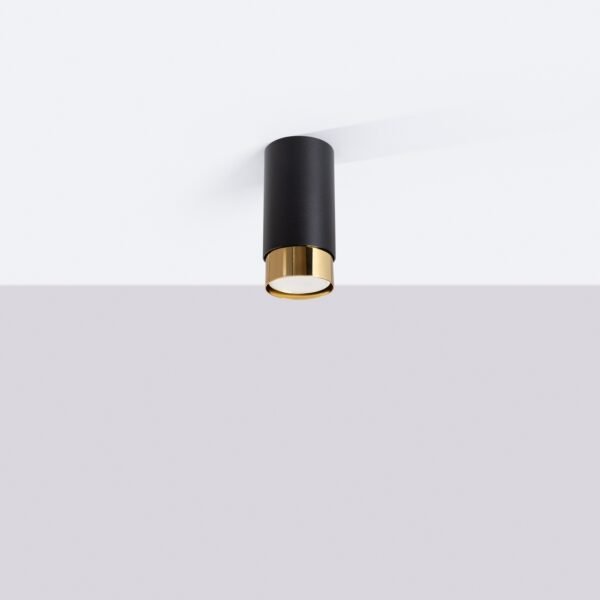 Ceiling Lamp Nero 12,5 Black/gold - Image 2