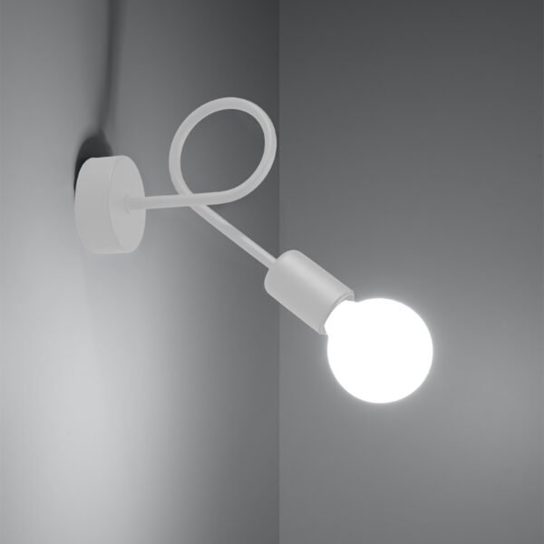 Wall Lamp Loop White - Image 3
