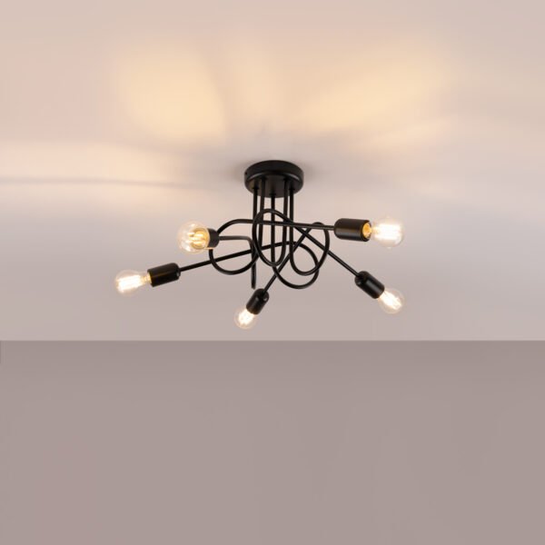 Chandelier Loop 5 Black - Image 3
