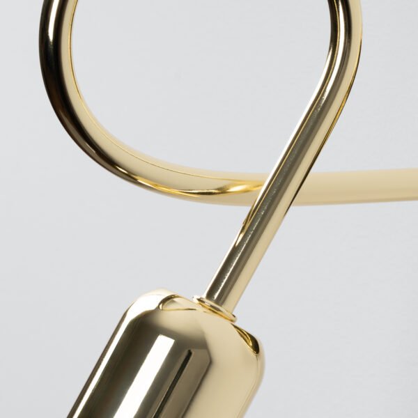 Wall Lamp Loop Glossy Gold - Image 4