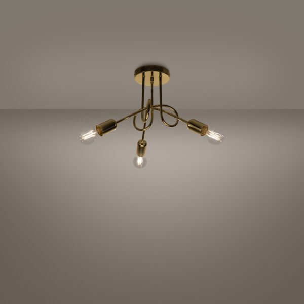 Chandelier Loop 3 Glossy Gold - Image 3
